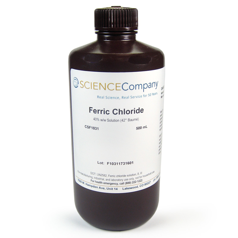 Chemicals, Ferric Chloride